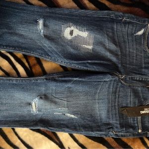 Express Jegging Distressed
